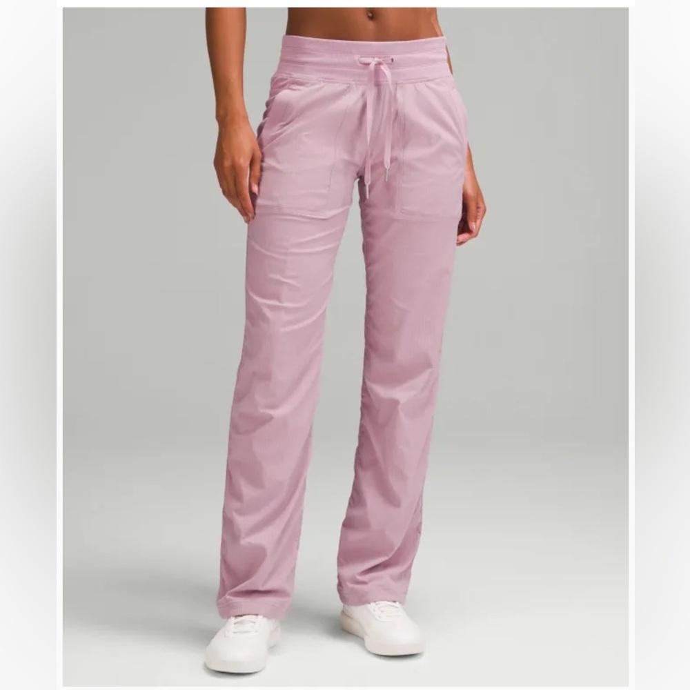Lululemon Dance Studio Mid-Rise Lined Pant *Regular 
'Blush Rose' size 8
